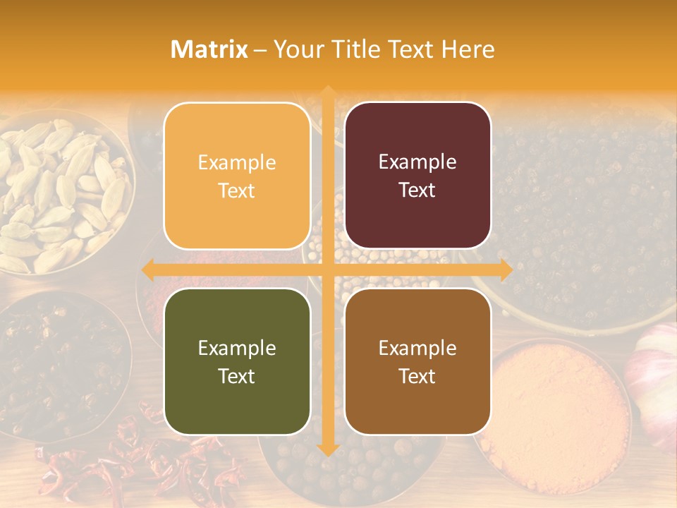 Additive Ingredients Rosemary PowerPoint Template