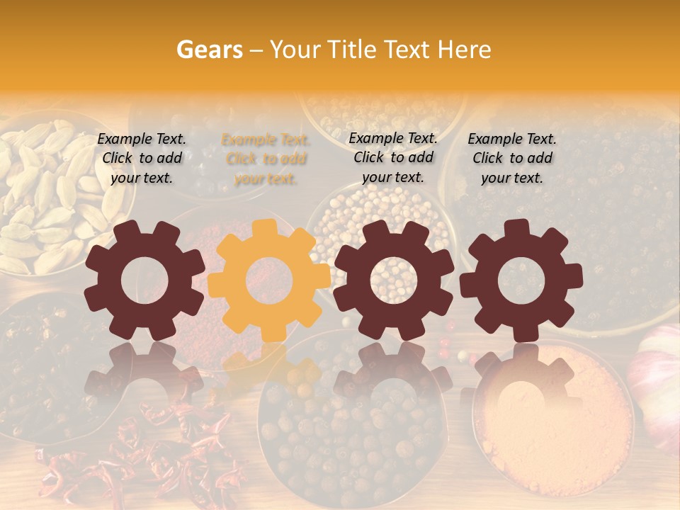 Additive Ingredients Rosemary PowerPoint Template