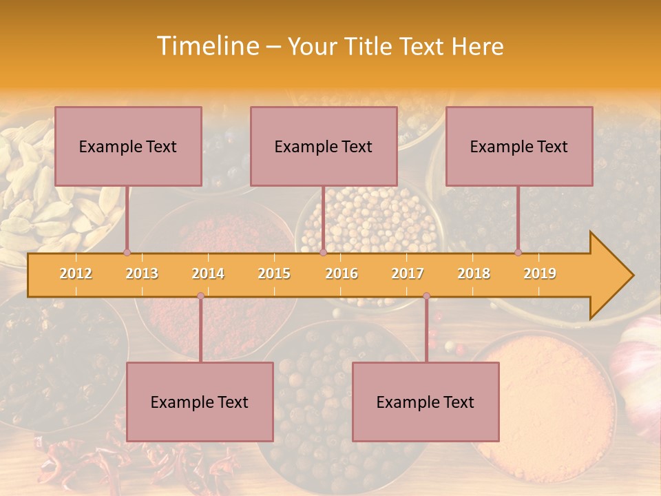 Additive Ingredients Rosemary PowerPoint Template