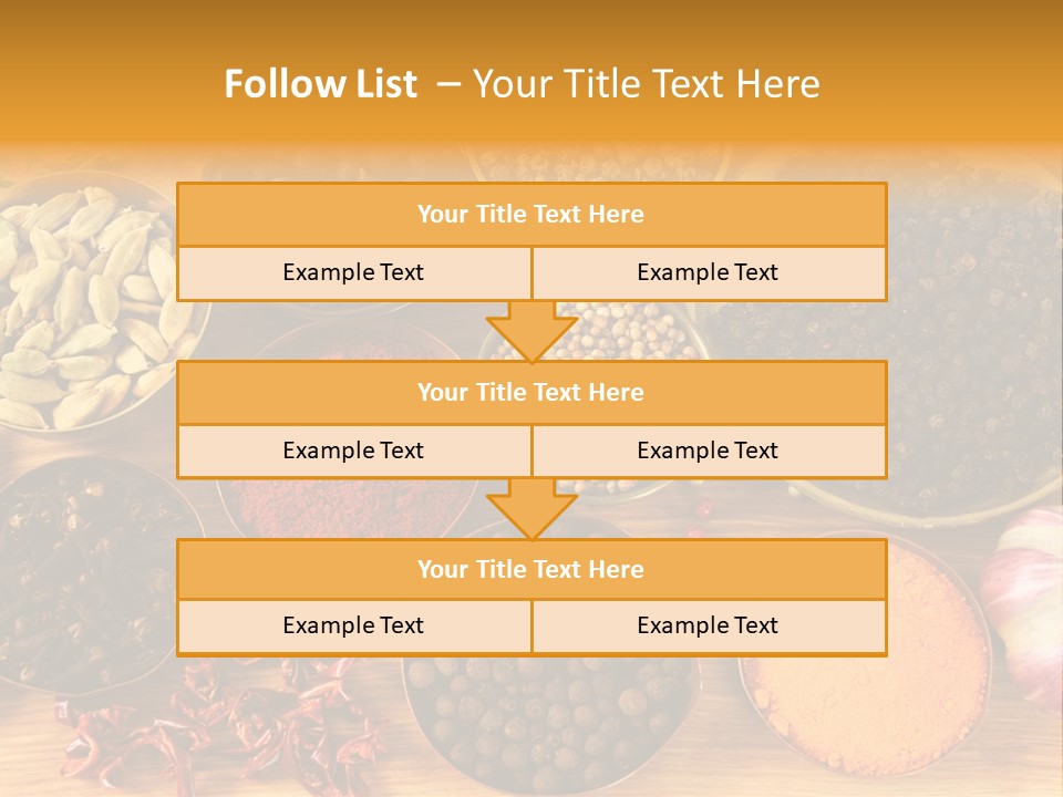 Additive Ingredients Rosemary PowerPoint Template