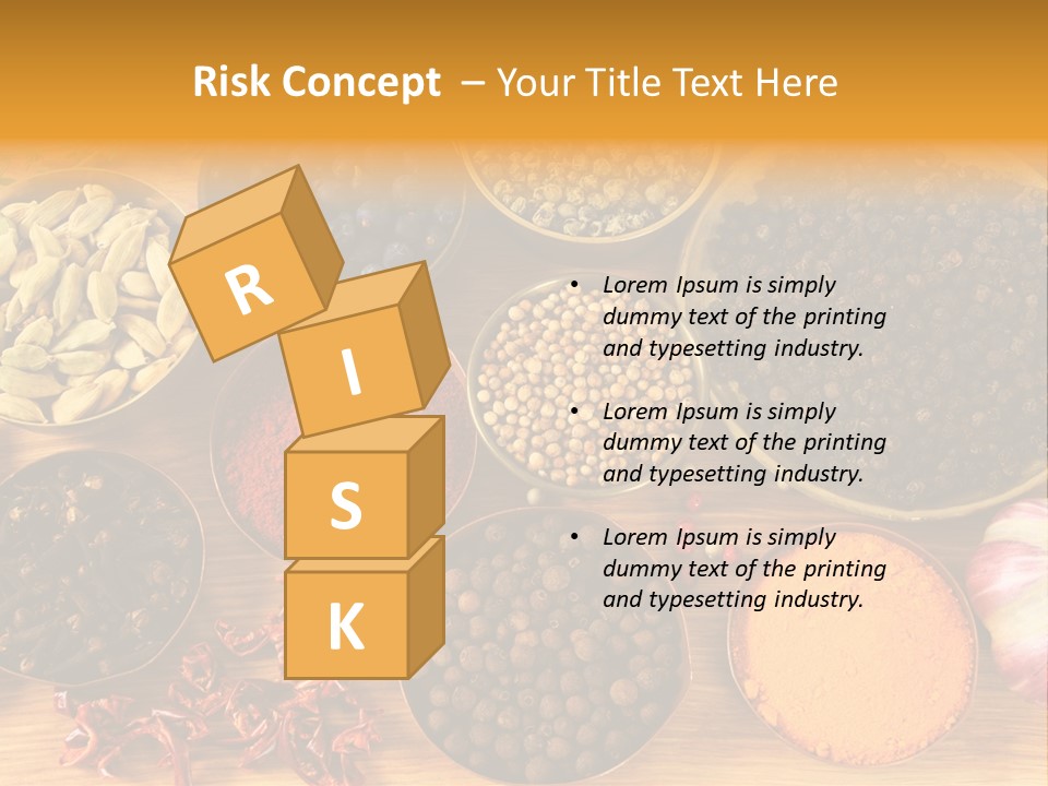 Additive Ingredients Rosemary PowerPoint Template