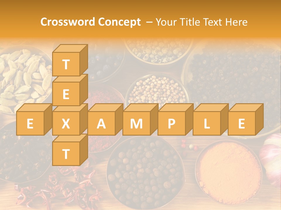 Additive Ingredients Rosemary PowerPoint Template