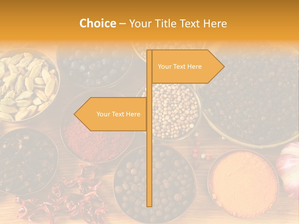 Additive Ingredients Rosemary PowerPoint Template