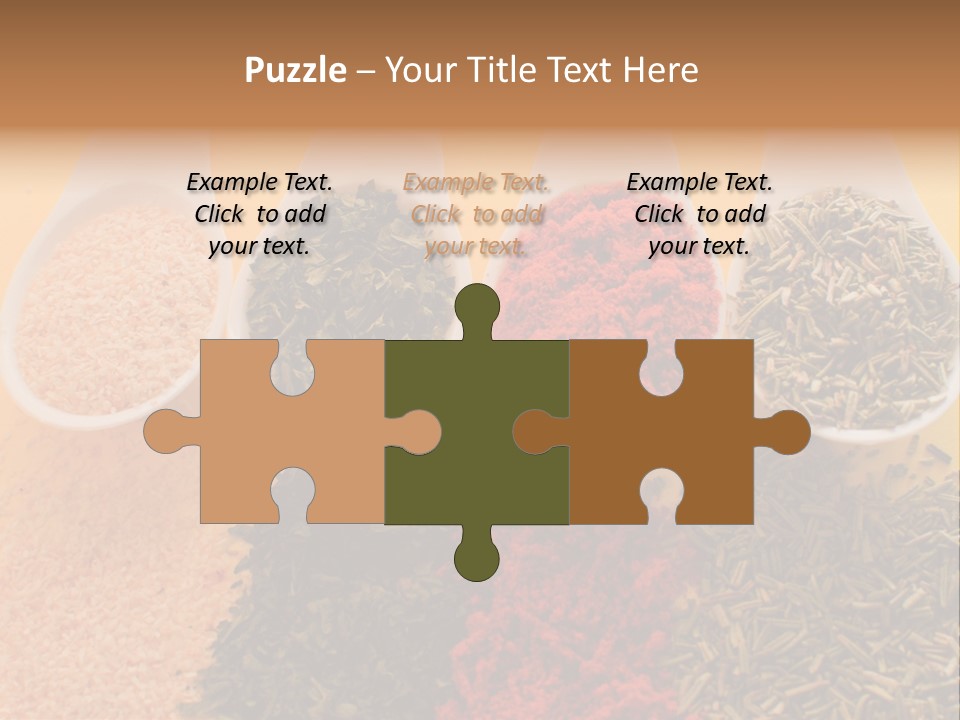 Ingredient Clove Garlic PowerPoint Template