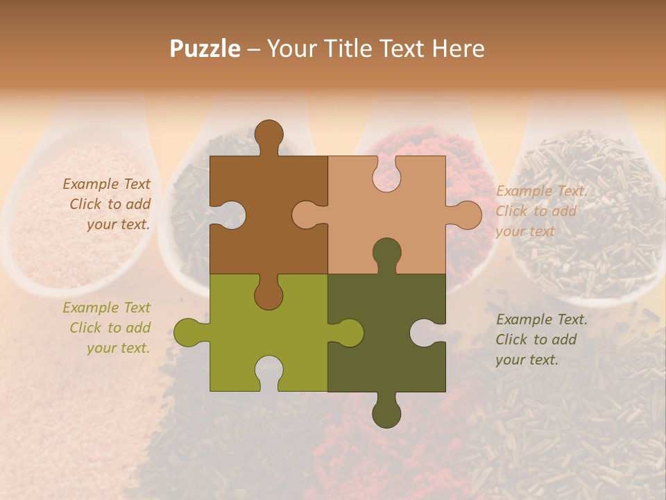 Ingredient Clove Garlic PowerPoint Template