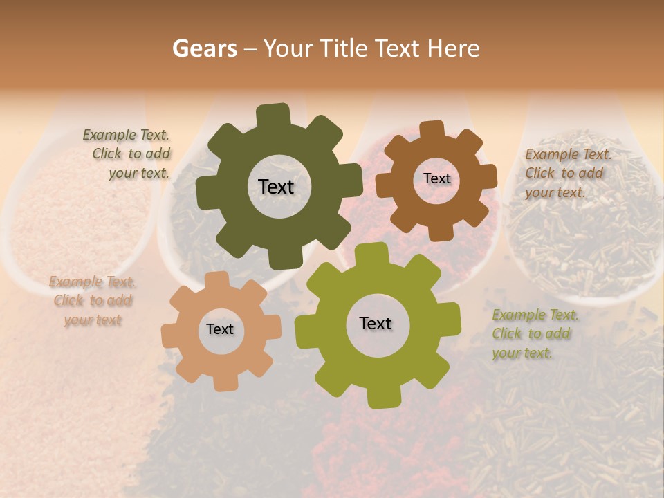 Ingredient Clove Garlic PowerPoint Template