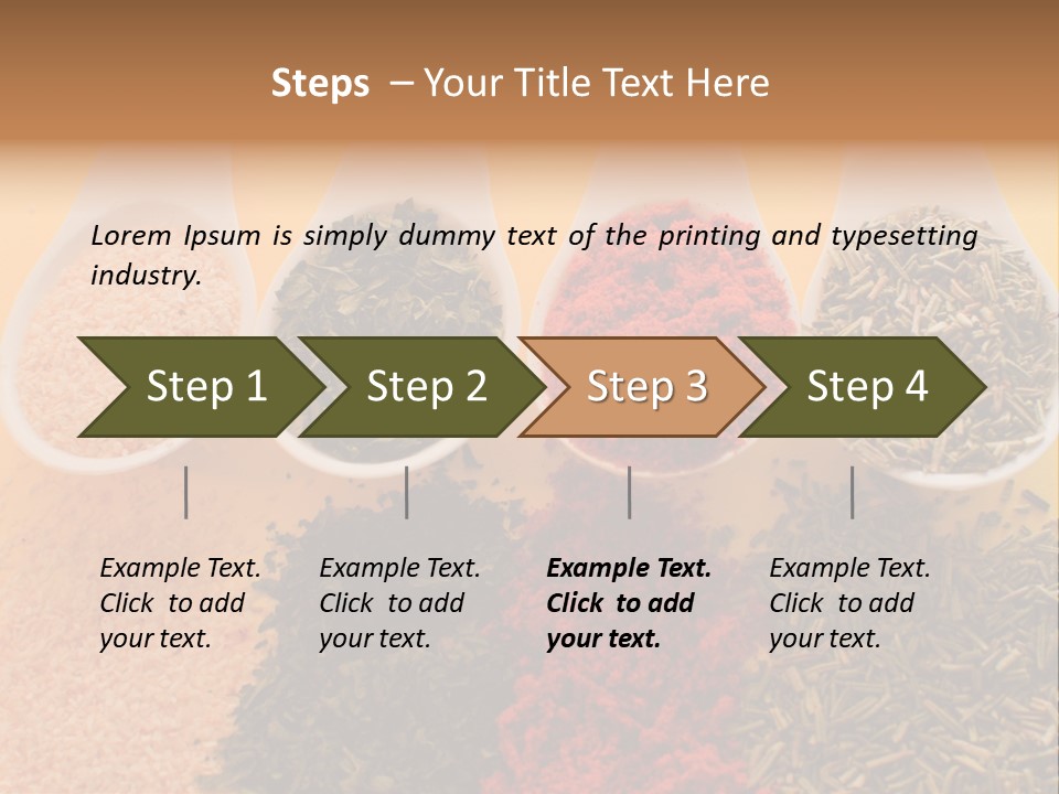 Ingredient Clove Garlic PowerPoint Template