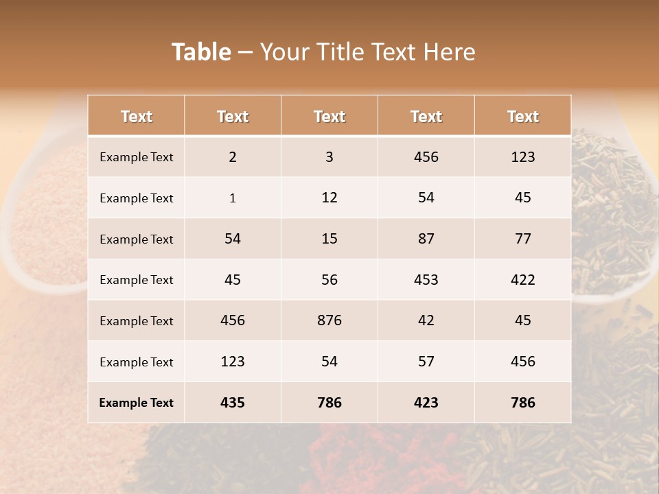 Ingredient Clove Garlic PowerPoint Template