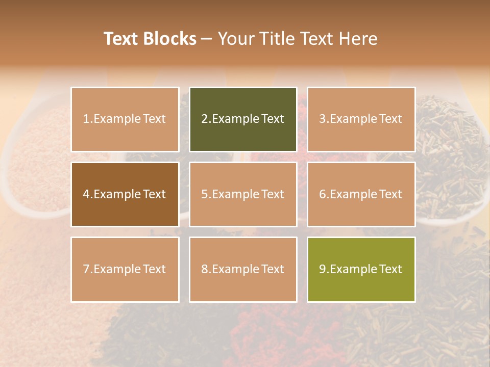 Ingredient Clove Garlic PowerPoint Template