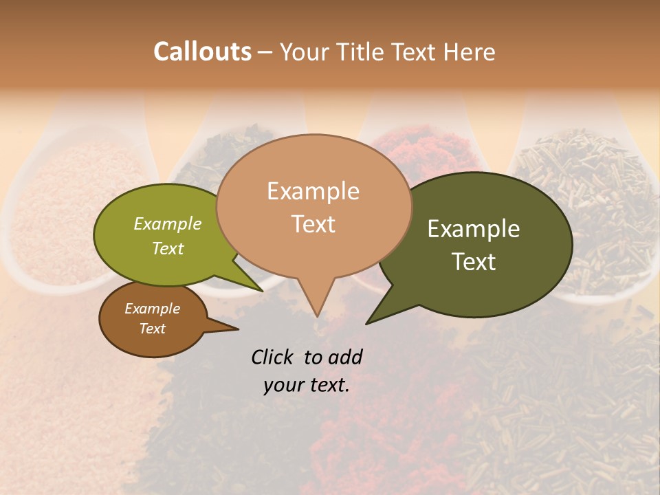 Ingredient Clove Garlic PowerPoint Template