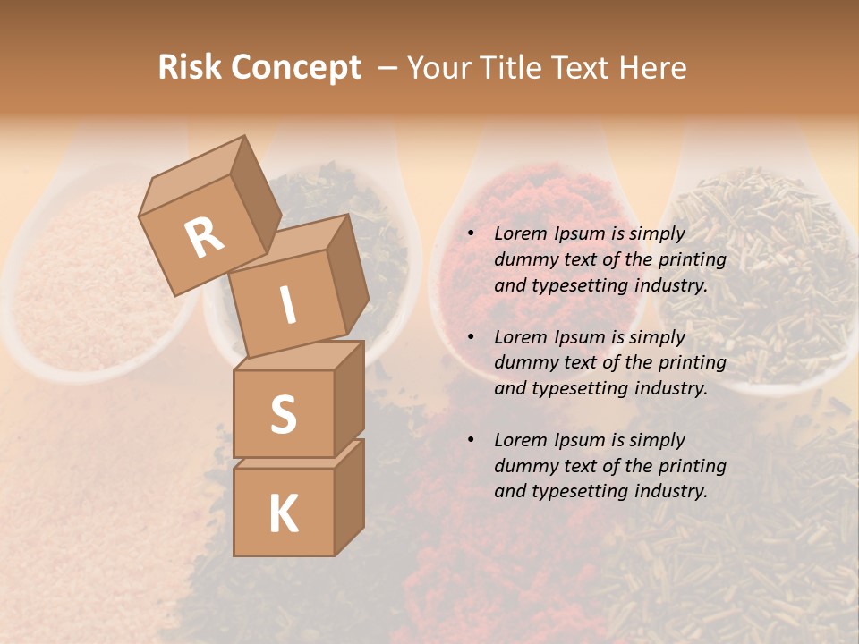 Ingredient Clove Garlic PowerPoint Template