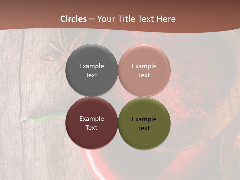 Spice Allspice Bio PowerPoint Template