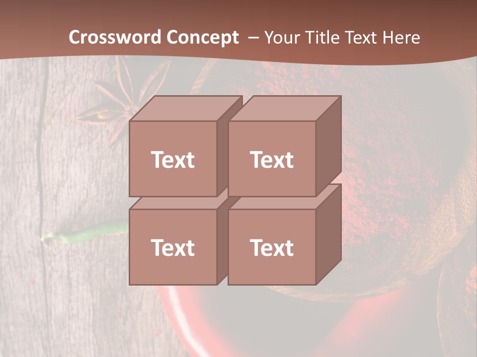 Spice Allspice Bio PowerPoint Template