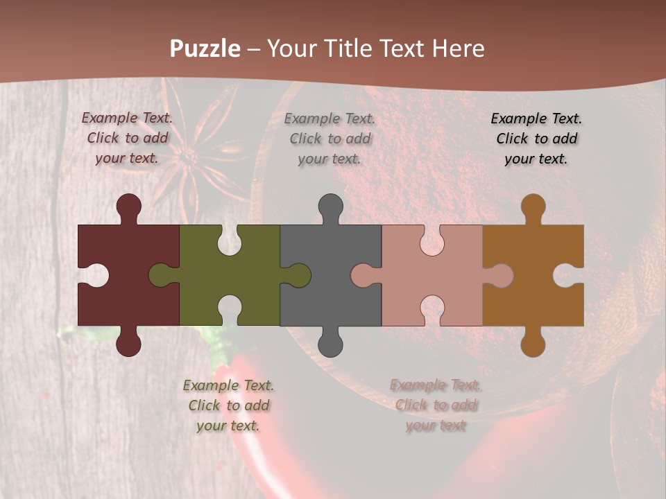 Spice Allspice Bio PowerPoint Template