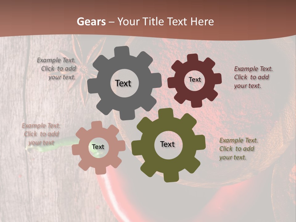 Spice Allspice Bio PowerPoint Template