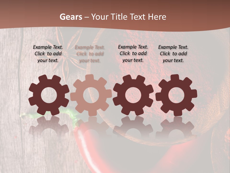 Spice Allspice Bio PowerPoint Template