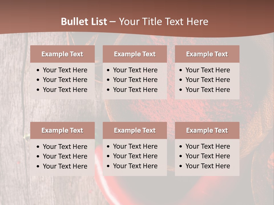 Spice Allspice Bio PowerPoint Template