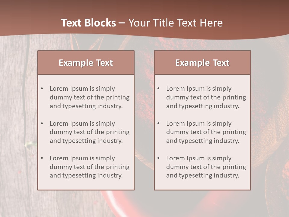 Spice Allspice Bio PowerPoint Template