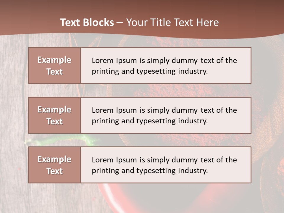 Spice Allspice Bio PowerPoint Template
