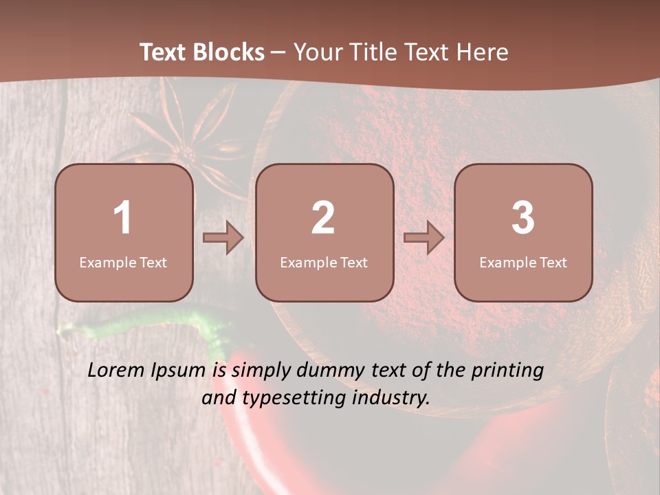 Spice Allspice Bio PowerPoint Template
