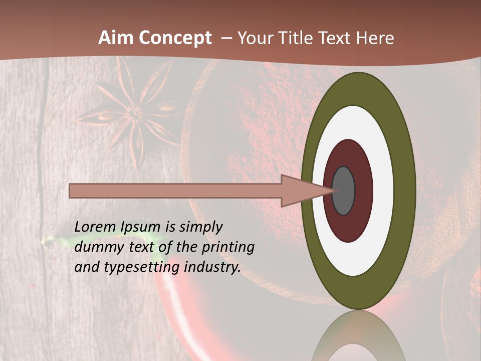 Spice Allspice Bio PowerPoint Template