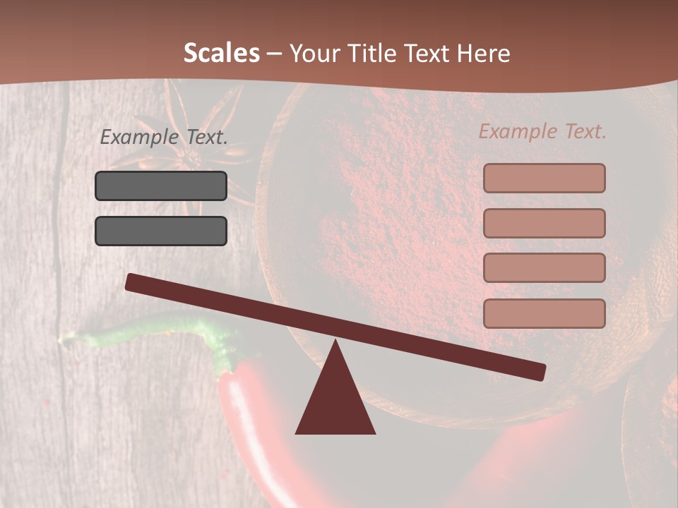 Spice Allspice Bio PowerPoint Template