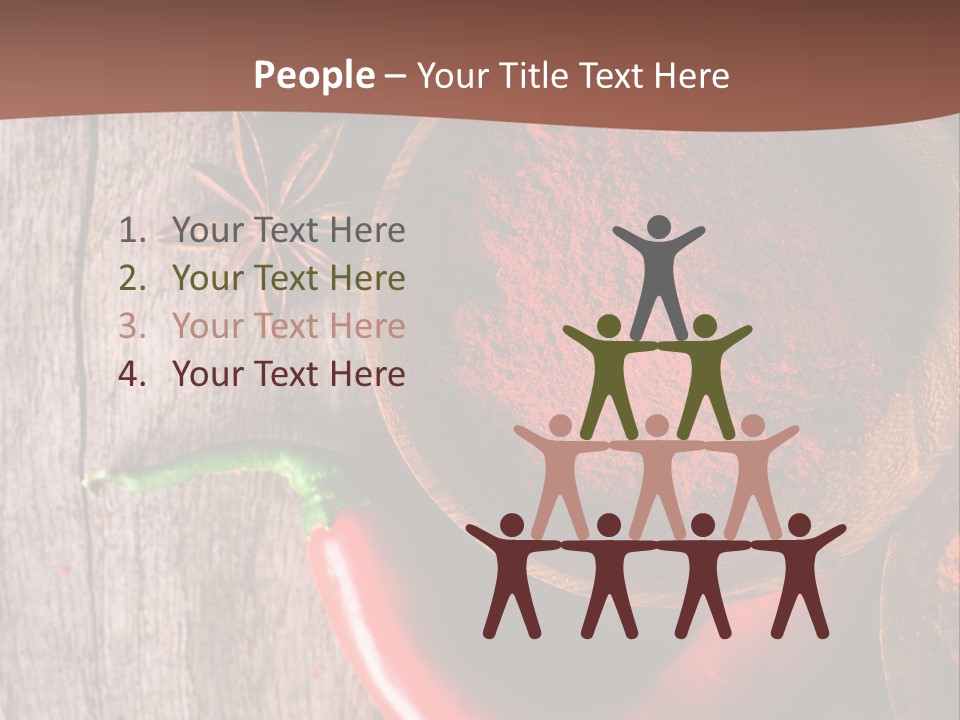 Spice Allspice Bio PowerPoint Template