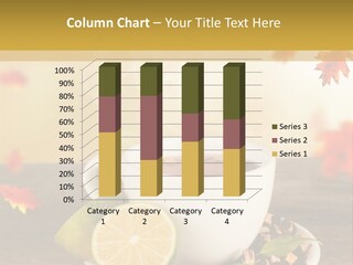 Table Background Yellow PowerPoint Template