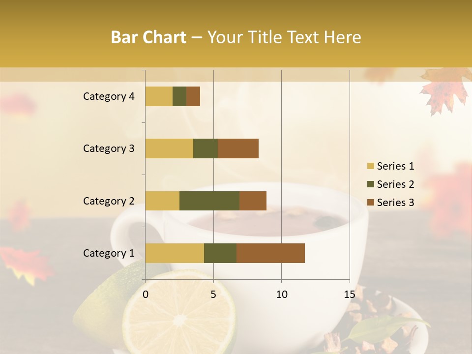 Table Background Yellow PowerPoint Template