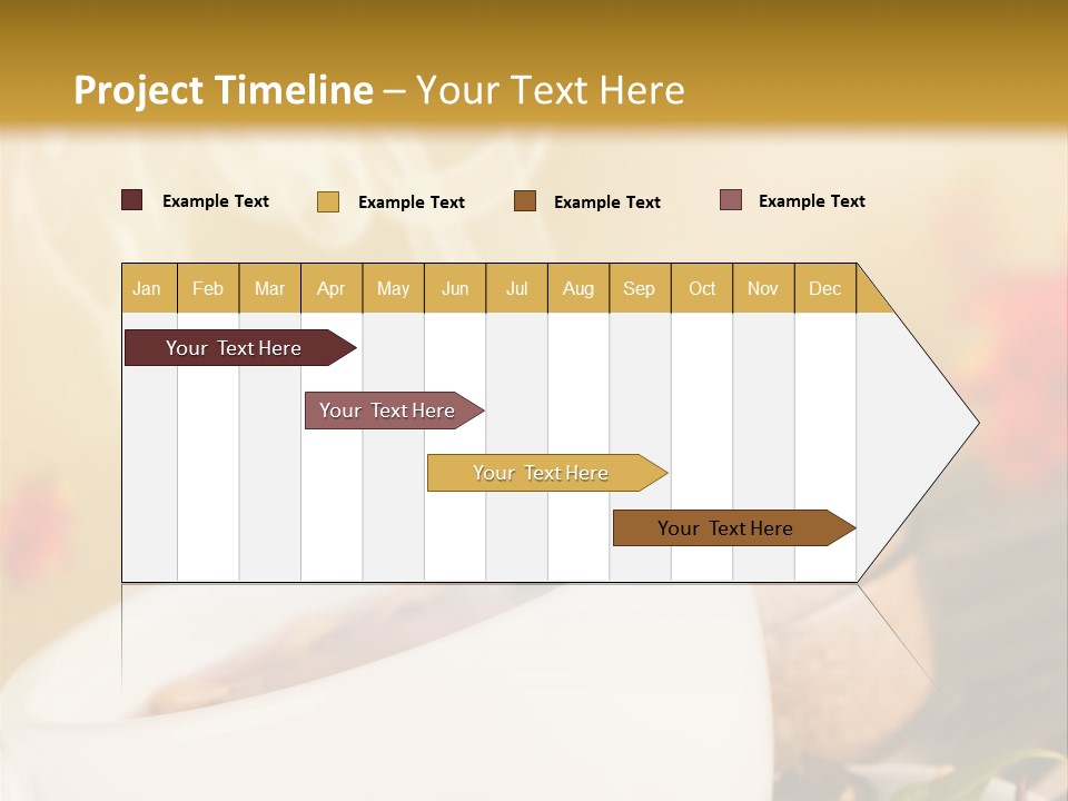 Gold Seasoning Outdoor PowerPoint Template