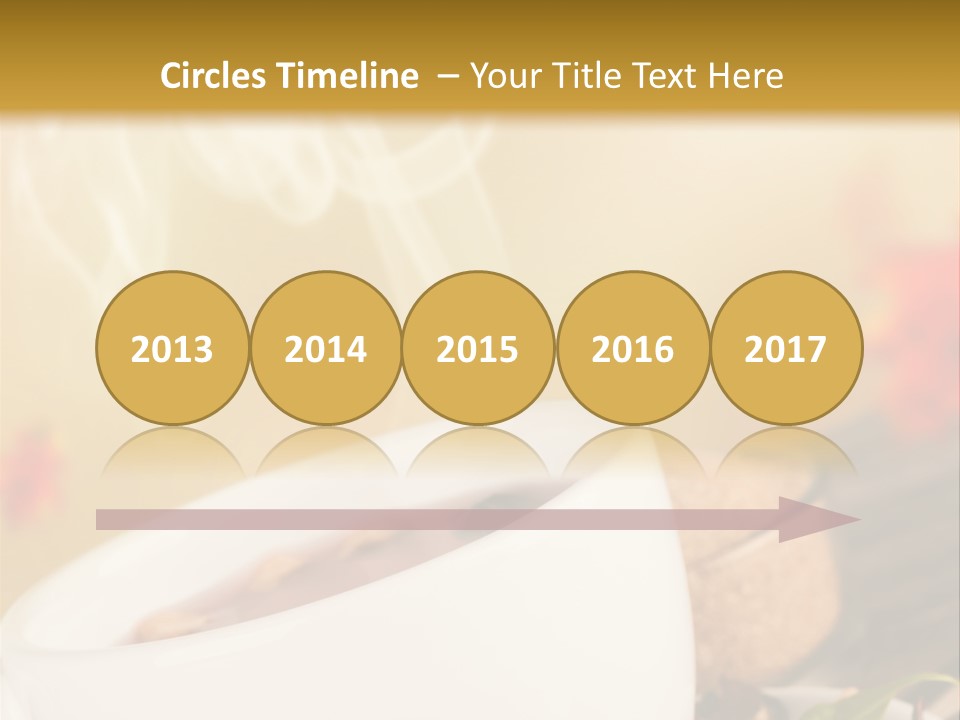 Gold Seasoning Outdoor PowerPoint Template