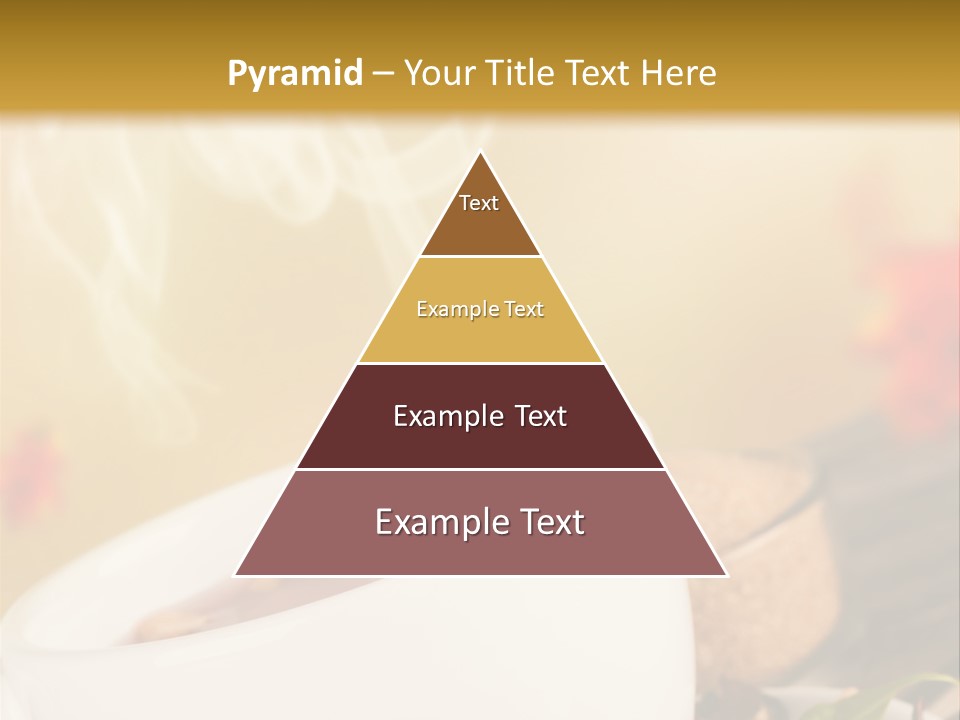 Gold Seasoning Outdoor PowerPoint Template