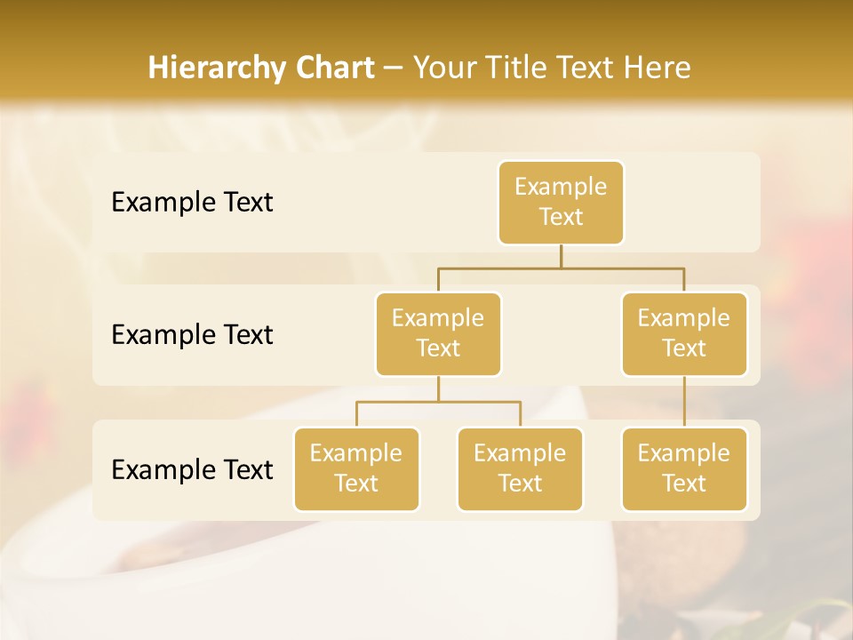Gold Seasoning Outdoor PowerPoint Template