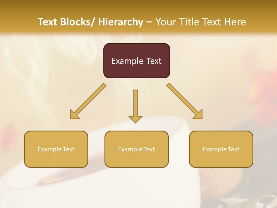 Gold Seasoning Outdoor PowerPoint Template