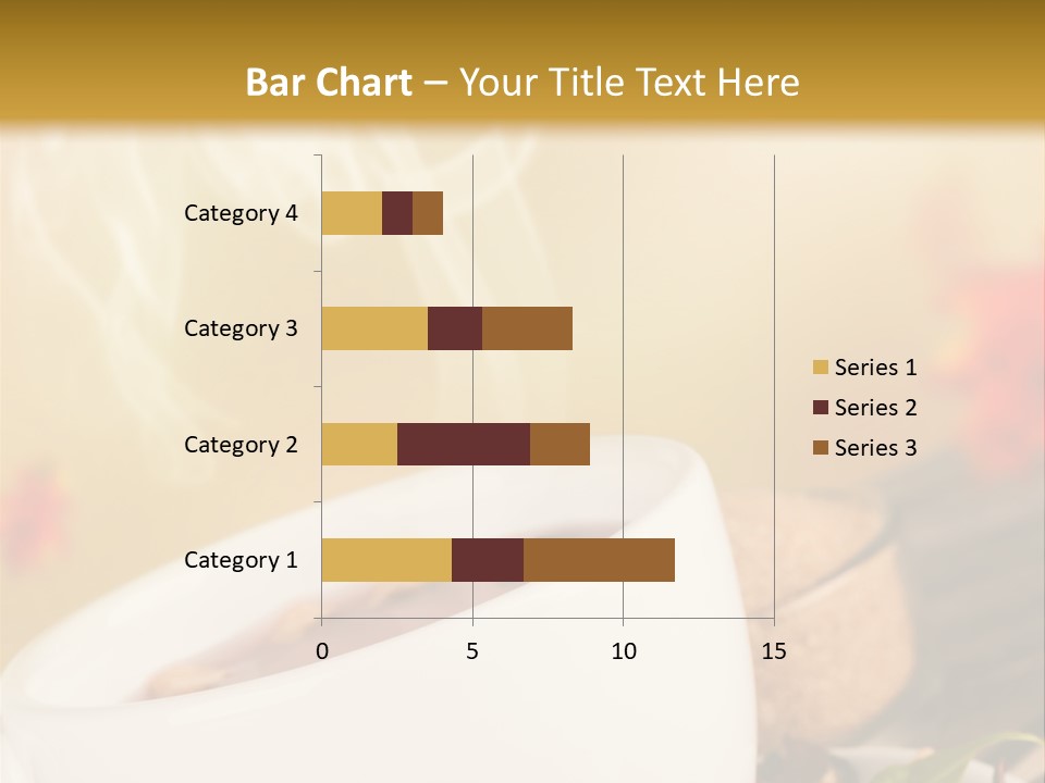 Gold Seasoning Outdoor PowerPoint Template