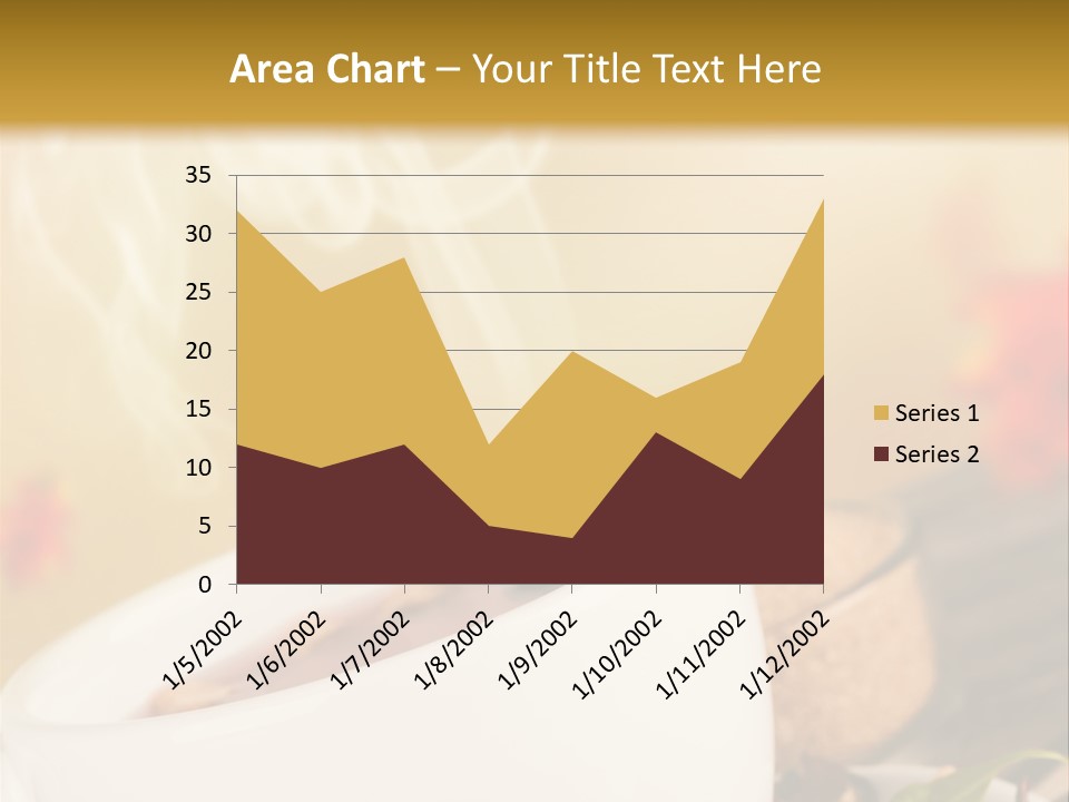 Gold Seasoning Outdoor PowerPoint Template