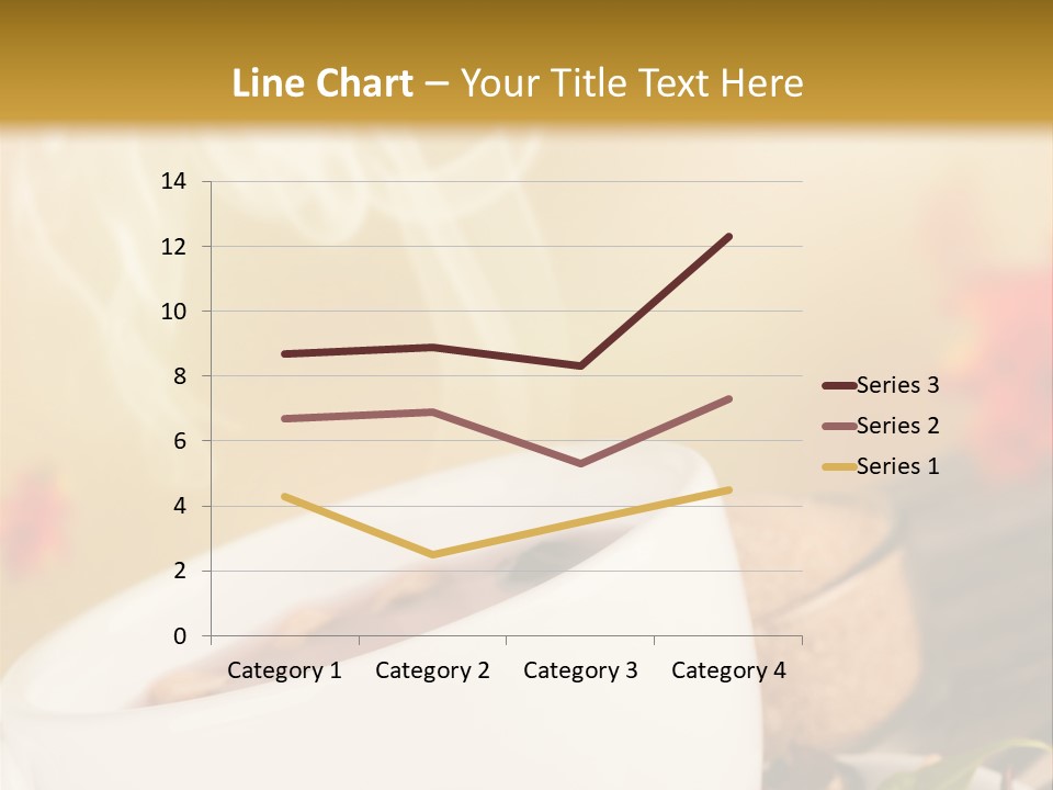 Gold Seasoning Outdoor PowerPoint Template