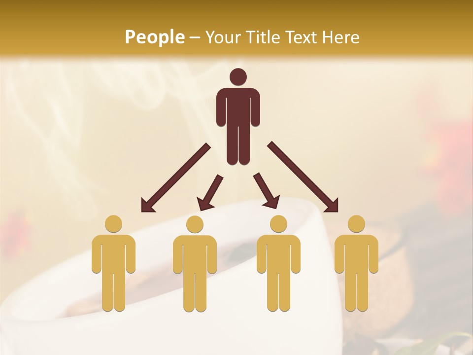 Gold Seasoning Outdoor PowerPoint Template