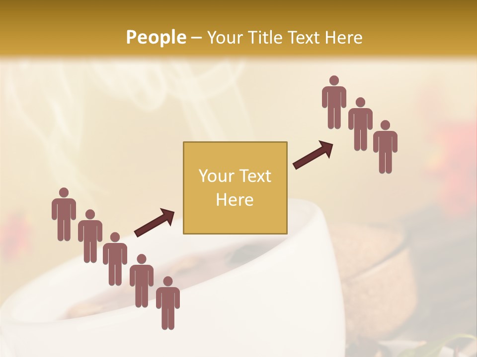 Gold Seasoning Outdoor PowerPoint Template