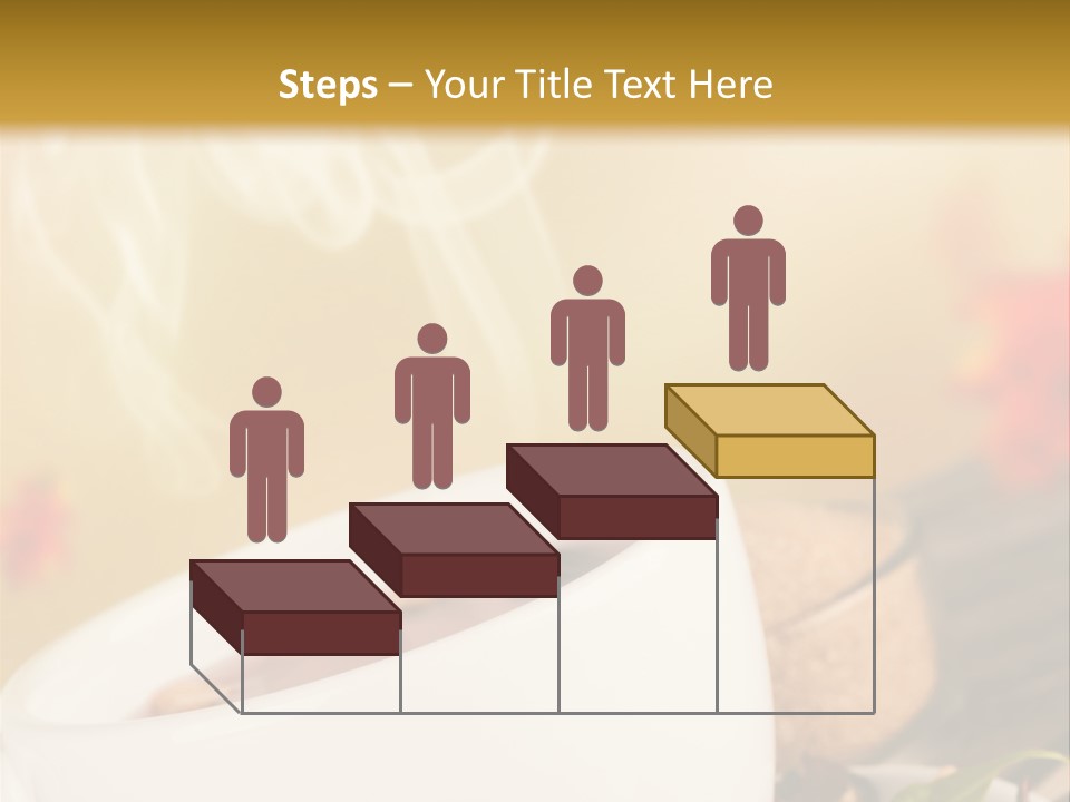 Gold Seasoning Outdoor PowerPoint Template