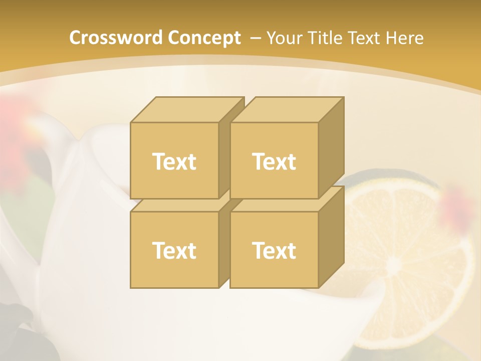 Wood Autumn Red PowerPoint Template