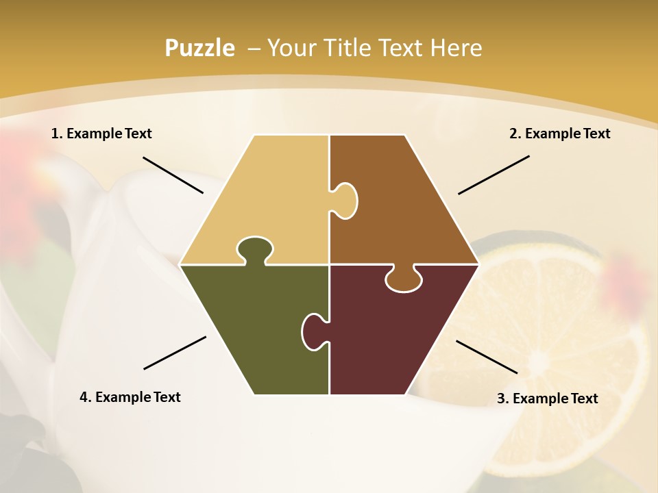 Wood Autumn Red PowerPoint Template