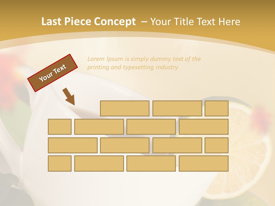 Wood Autumn Red PowerPoint Template