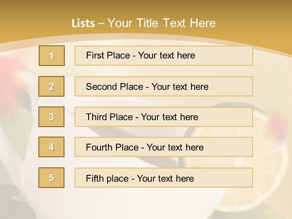 Wood Autumn Red PowerPoint Template