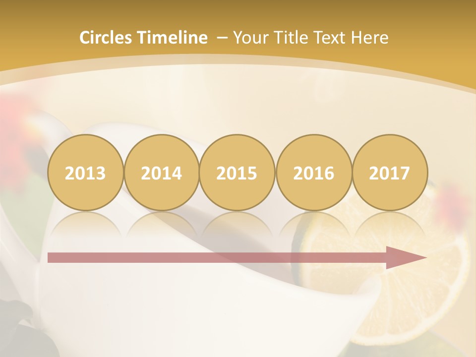 Wood Autumn Red PowerPoint Template