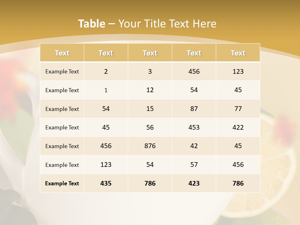 Wood Autumn Red PowerPoint Template