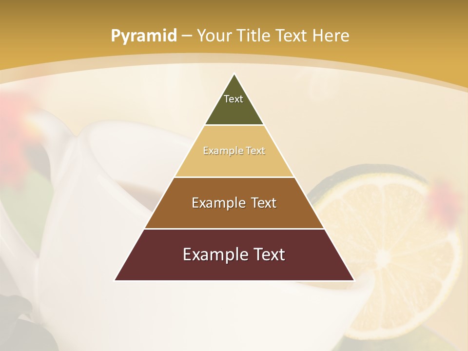 Wood Autumn Red PowerPoint Template