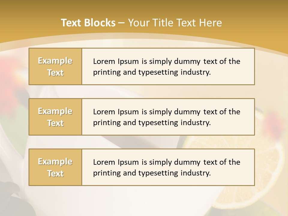 Wood Autumn Red PowerPoint Template