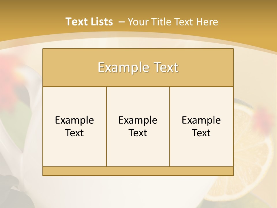 Wood Autumn Red PowerPoint Template