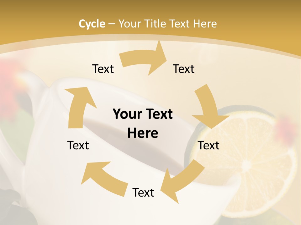 Wood Autumn Red PowerPoint Template